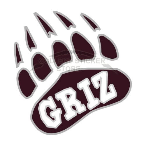 Personal Montana Grizzlies Iron-on Transfers (Wall Stickers)NO.5170